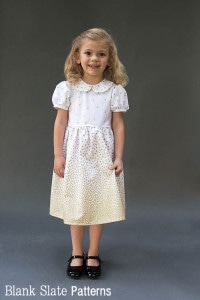 Faux Peter Pan Collar Dress - with FREE pattern - Melly Sews