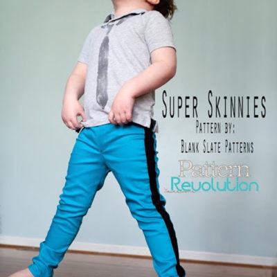Super Skinny Pants with Pattern Revolution – Blank Slate Sewing Team
