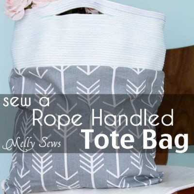 Rope Handles on a Tote Bag
