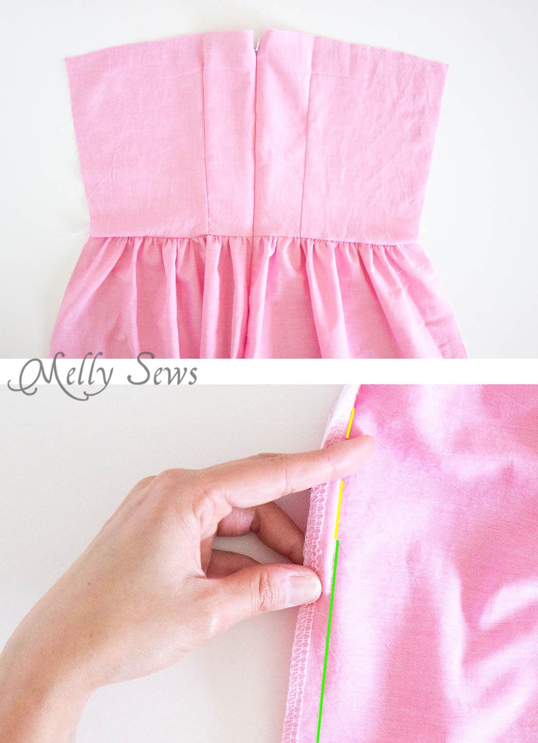 How to Sew an Invisible Zipper - Melly Sews