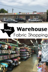 Warehouse Fabric Shopping in Dallas - a Guide to Inexpensive Fabric - Melly Sews