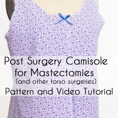Post Surgery Camisole – for Mastectomy Surgery