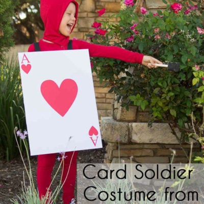 Card Soldier Costume from Alice in Wonderland