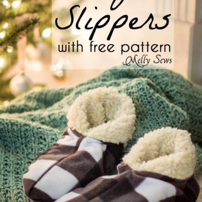 Sew Slippers – Free Pattern and Video Tutorial