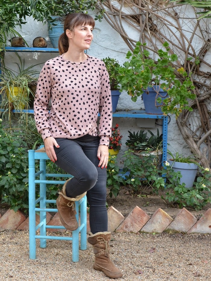 Tulip Top sewing pattern by Blank Slate Patterns sewn by Mamemimo