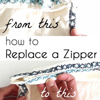 How to Replace a Zipper