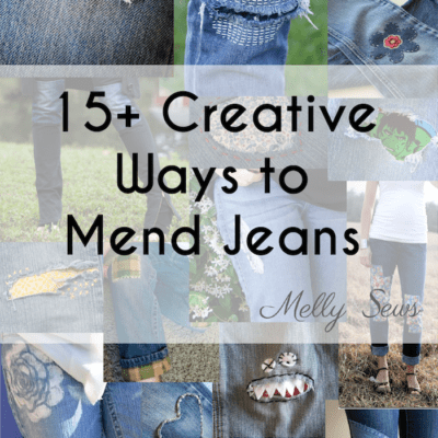 15+ Creative Ways to Mend Jeans