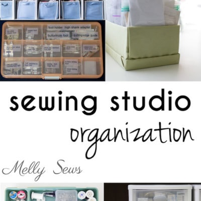 Sewing Studio Organization Tips