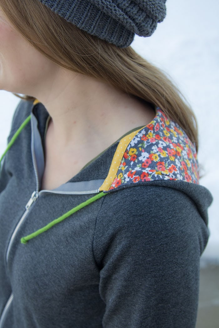 Zinnia Jacket by Blank Slate Patterns sewn by SewSophieLynn