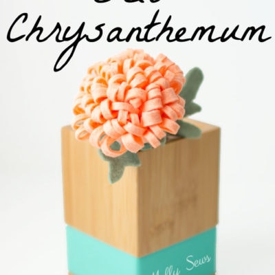 How to Make a Felt Chrysanthemum