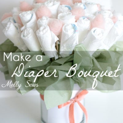 How to Make a Diaper Bouquet