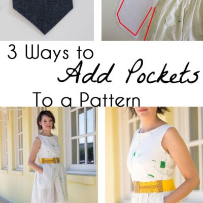 How to Add Pockets to a Pattern