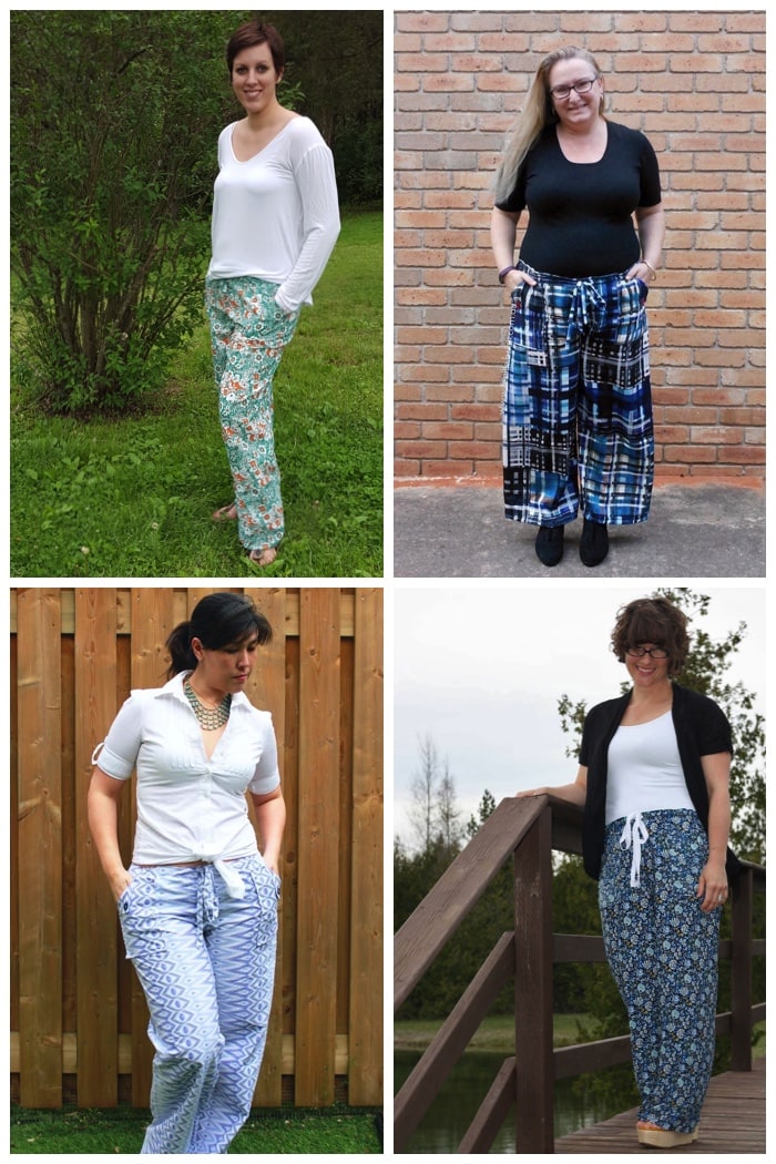 Oceanside Pants & Shorts sewing pattern from Blank Slate Patterns | Now available in sizes XXS-3X
