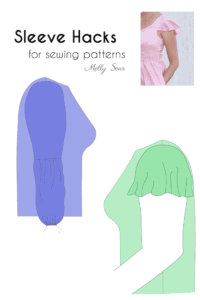 Hack a sleeve design - how to change the style of a sewing pattern - Melly Sews