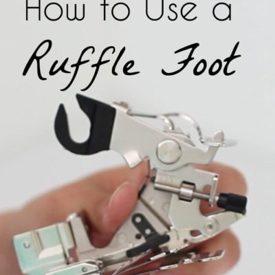 How to Use a Ruffle Foot