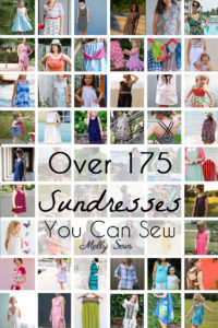 Sew a Sundress - this is an AWESOME DIY Sewing post to pin - so many options (a lot with FREE patterns) for dresses to sew for girls and women - Melly Sews