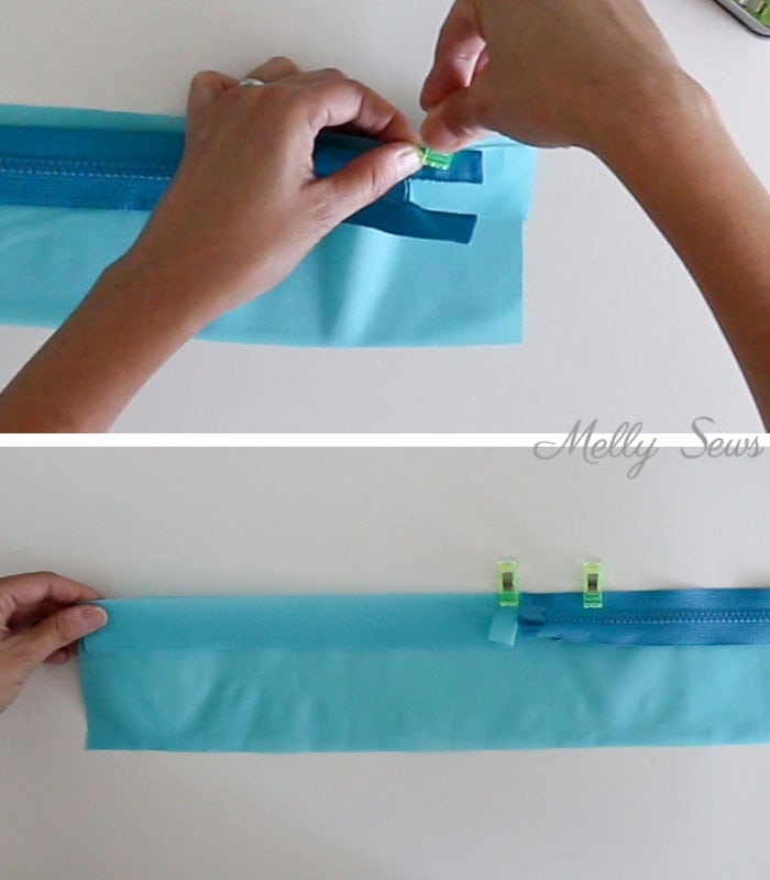 Step 2 - How to sew and use packing cubes - Melly Sews