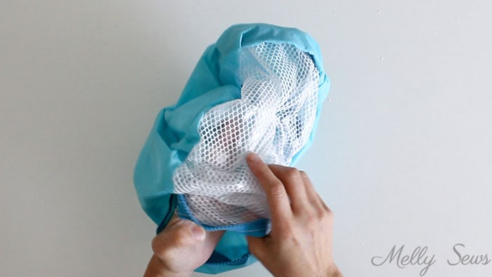 Step 5 - How to sew and use packing cubes - Melly Sews