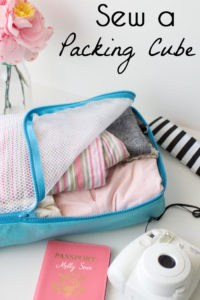 How to sew and use packing cubes - Melly Sews