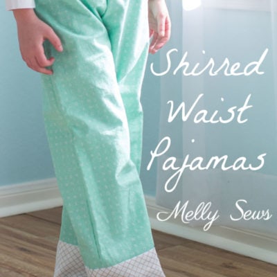 Shirred Waist Pajamas – Mommy And Me PJs