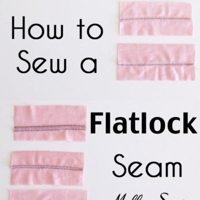 How to Flatlock on Your Serger or Overlocker – Sew a Flatlock Seam