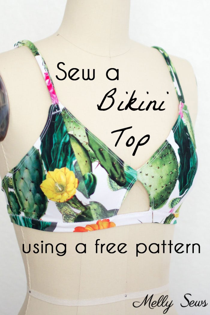 Patterns for making bikinis
