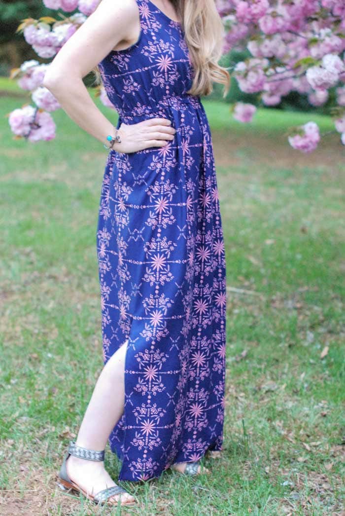 Catalina Dress sewing pattern from Blank Slate Patterns sewn by JessamyB