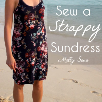 Strappy Tank Dress – Sew Spaghetti Strap Dress