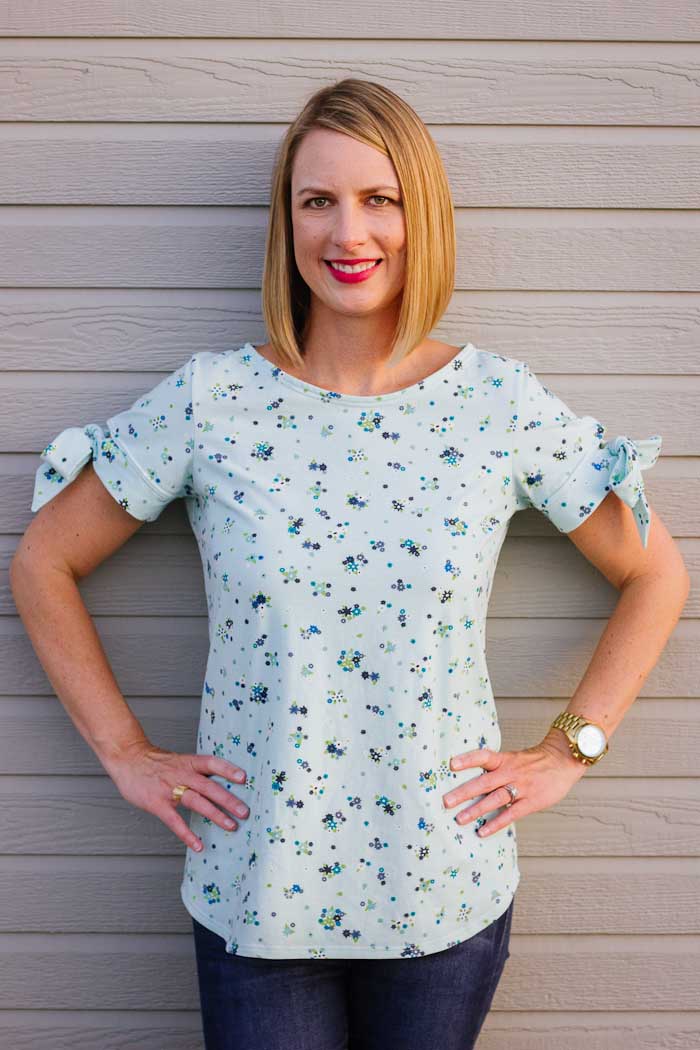 Shoreline Boatneck with Sweeter Than Cupcakes - Melly Sews