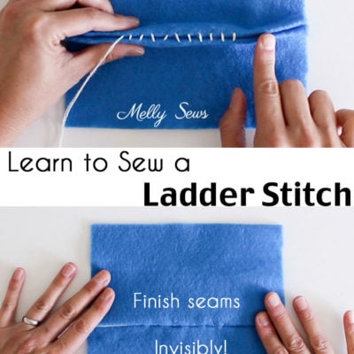 How to Sew a Ladder Stitch – Invisible Stitch – Blind Stitch – Slip Stitch