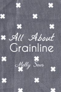 Understanding grainline - what is fabric grain and how is it important in sewing? - Melly Sews