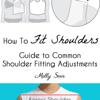 Shoulder Fitting Adjustments When Sewing
