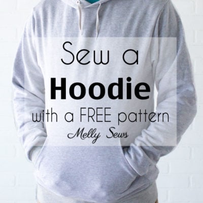 Make a Hoodie – Sew a Hoody with Free Pattern