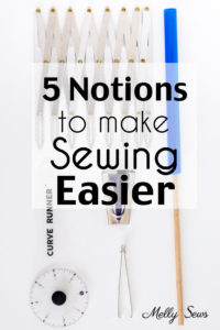 Sewing Notions - 5 Gadgets to Make Sewing Easier - Melly Sews