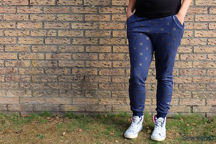 Skye Joggers by Blank Slate Patterns sewn by Sewingridd
