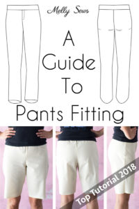 Pants fitting help - How to Sew Pants that Fit - Fit Problems and Solutions - Melly Sews