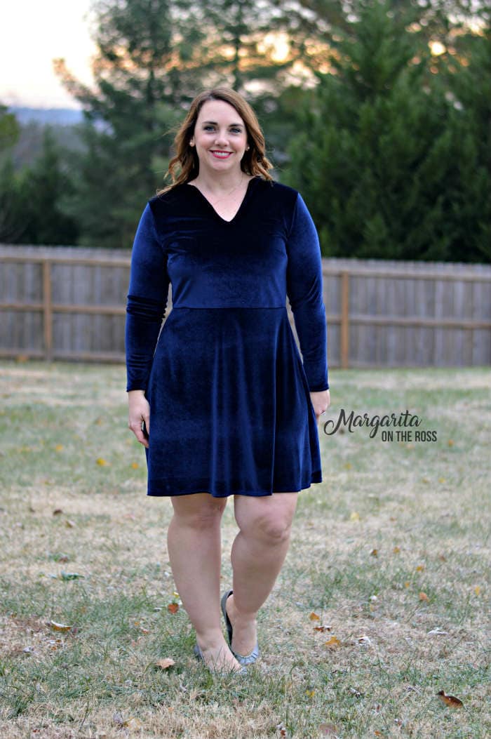 Marbella Dress sewing pattern from Blank Slate Patterns sewn by Margarita on the Ross