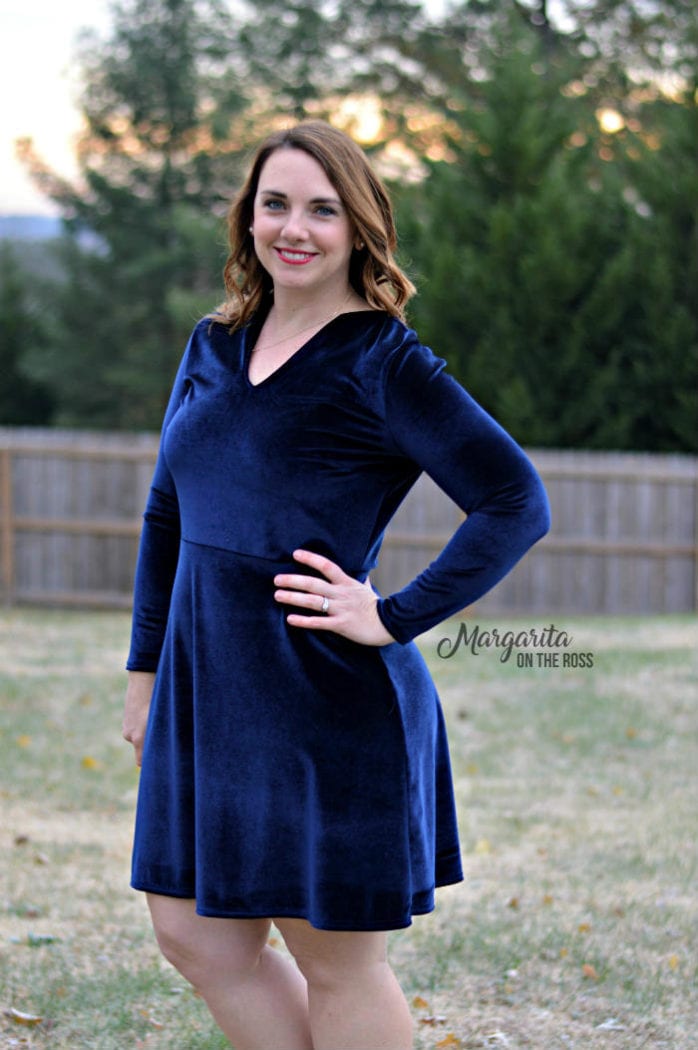 Marbella Dress sewing pattern from Blank Slate Patterns sewn by Margarita on the Ross