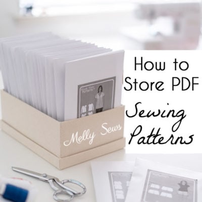 How to Organize Sewing Patterns – PDF Pattern Storage