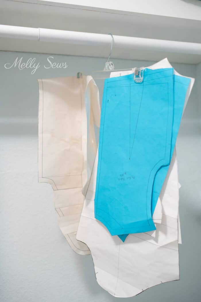 How to Organize Sewing Patterns - PDF Pattern Storage - Melly Sews