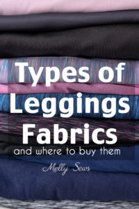 Learn about different types of fabric for leggings, including where to buy leggings fabric.
