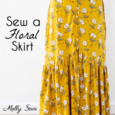 Sew a Floral Skirt