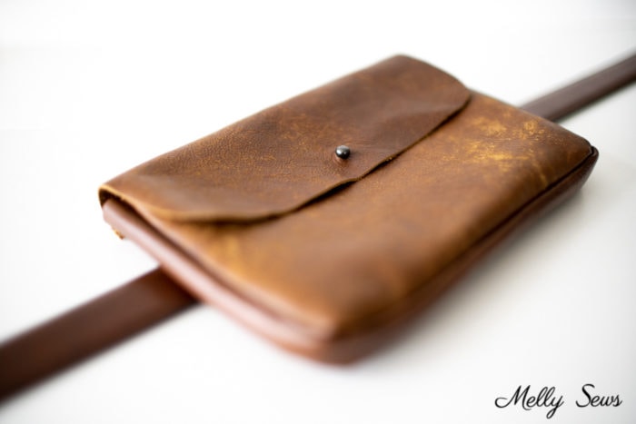 Diy Waist Bag Belt Tutorial Melly Sews - Diy Simple Leather Belt Pouch With Free Pattern