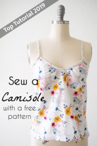 Sew a Camisole - Free Pattern - Melly Sews