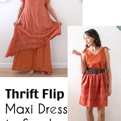 Thrift Flip – Maxi Dress to Sundress