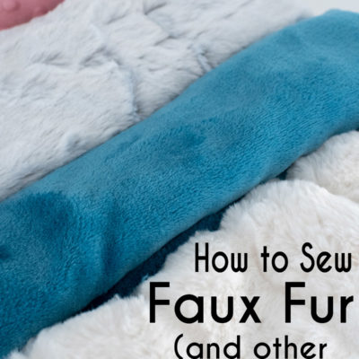 Tips to Sew Faux Fur and Fuzzy Fabric (With Video)