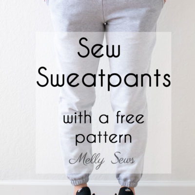 How to Sew Sweatpants