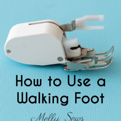 Why, When and How to Use a Walking Foot for Sewing
