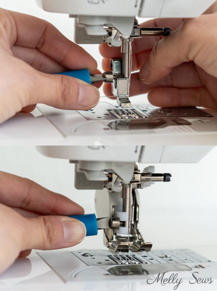How to Put a Walking Foot on a Sewing Machine