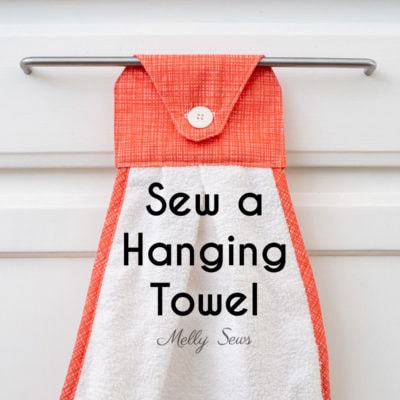 How to Sew a Hanging Towel – Easy DIY for Your Kitchen